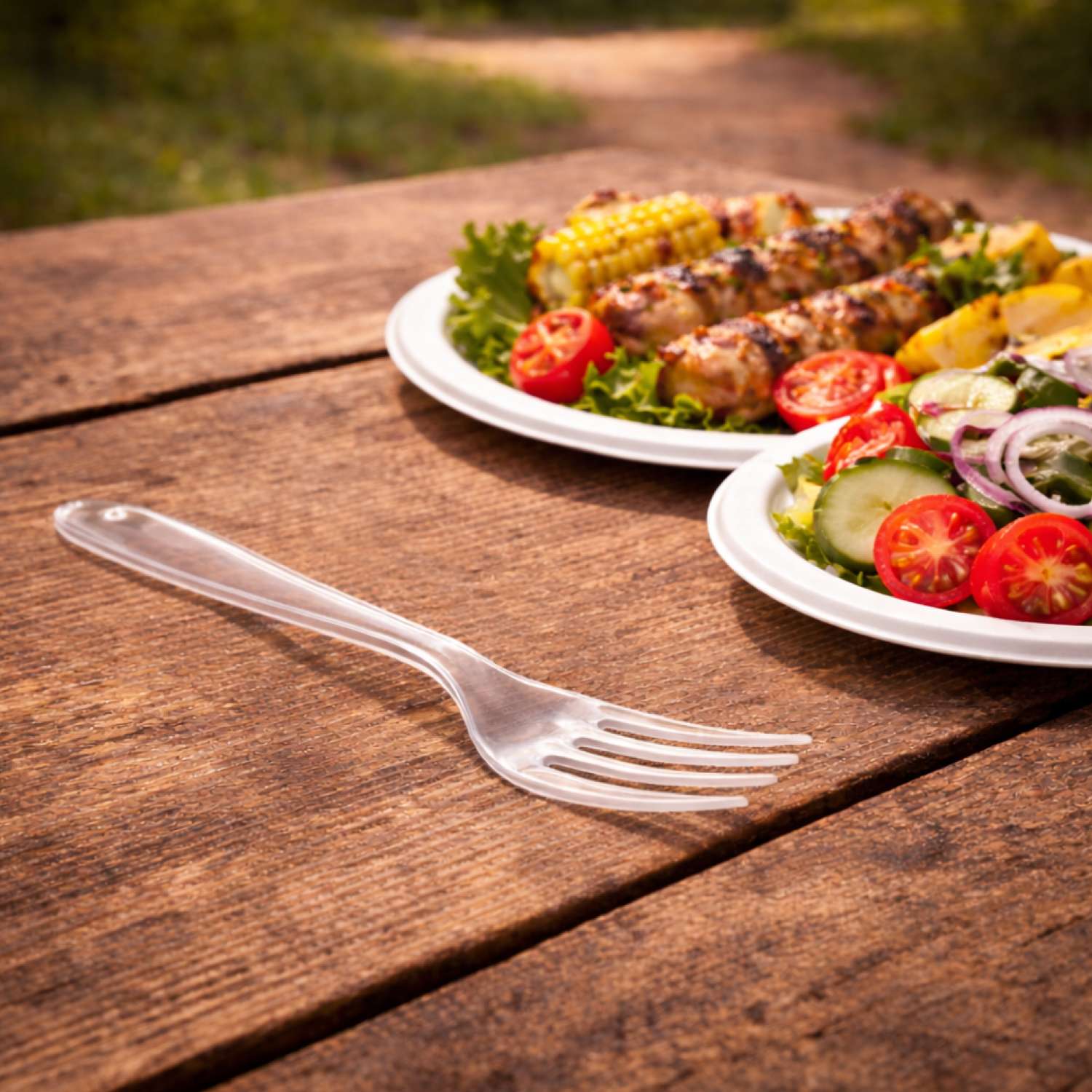 Вилки одноразовые VIP 180мм 6шт - фото 1