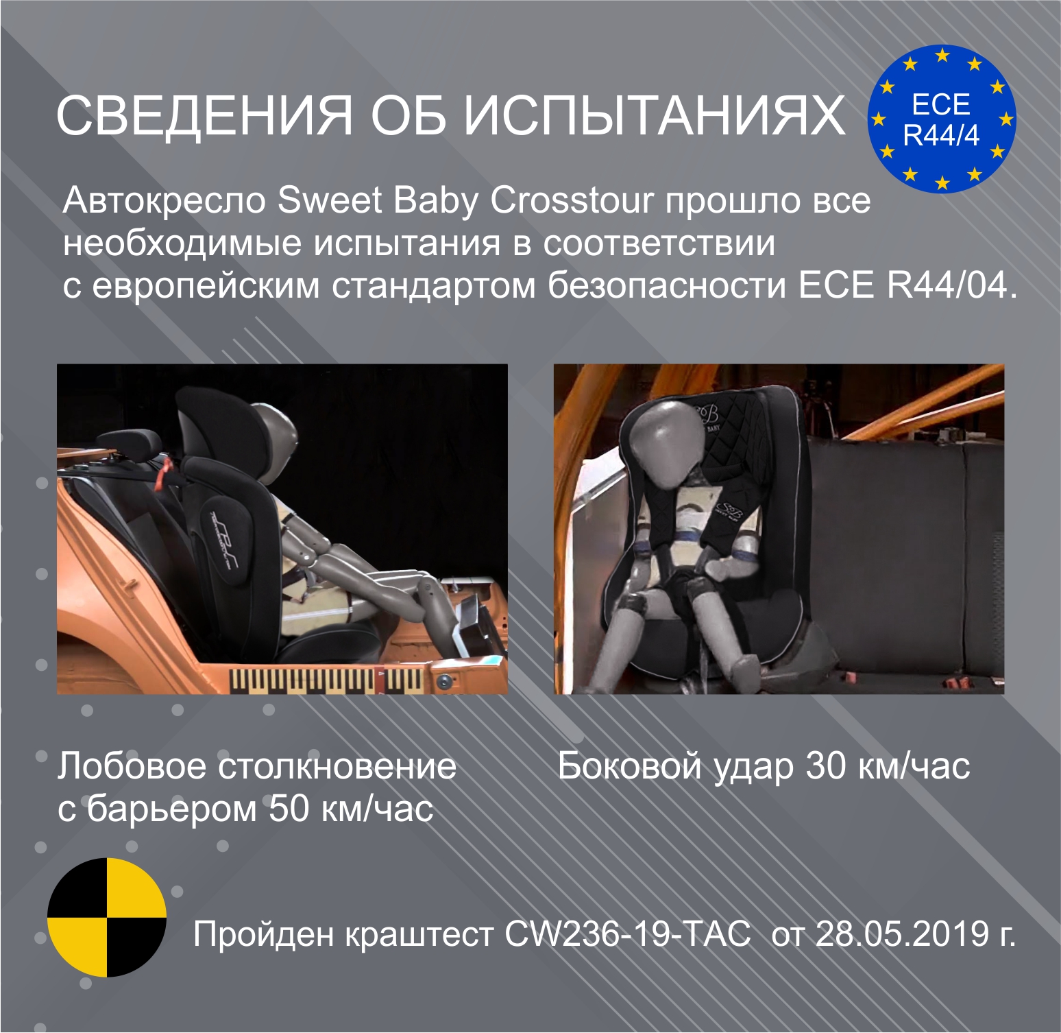 Автокресло Sweet Baby Crosstour Isofix 0+/1/2/3 (0-36 кг) черный - фото 6