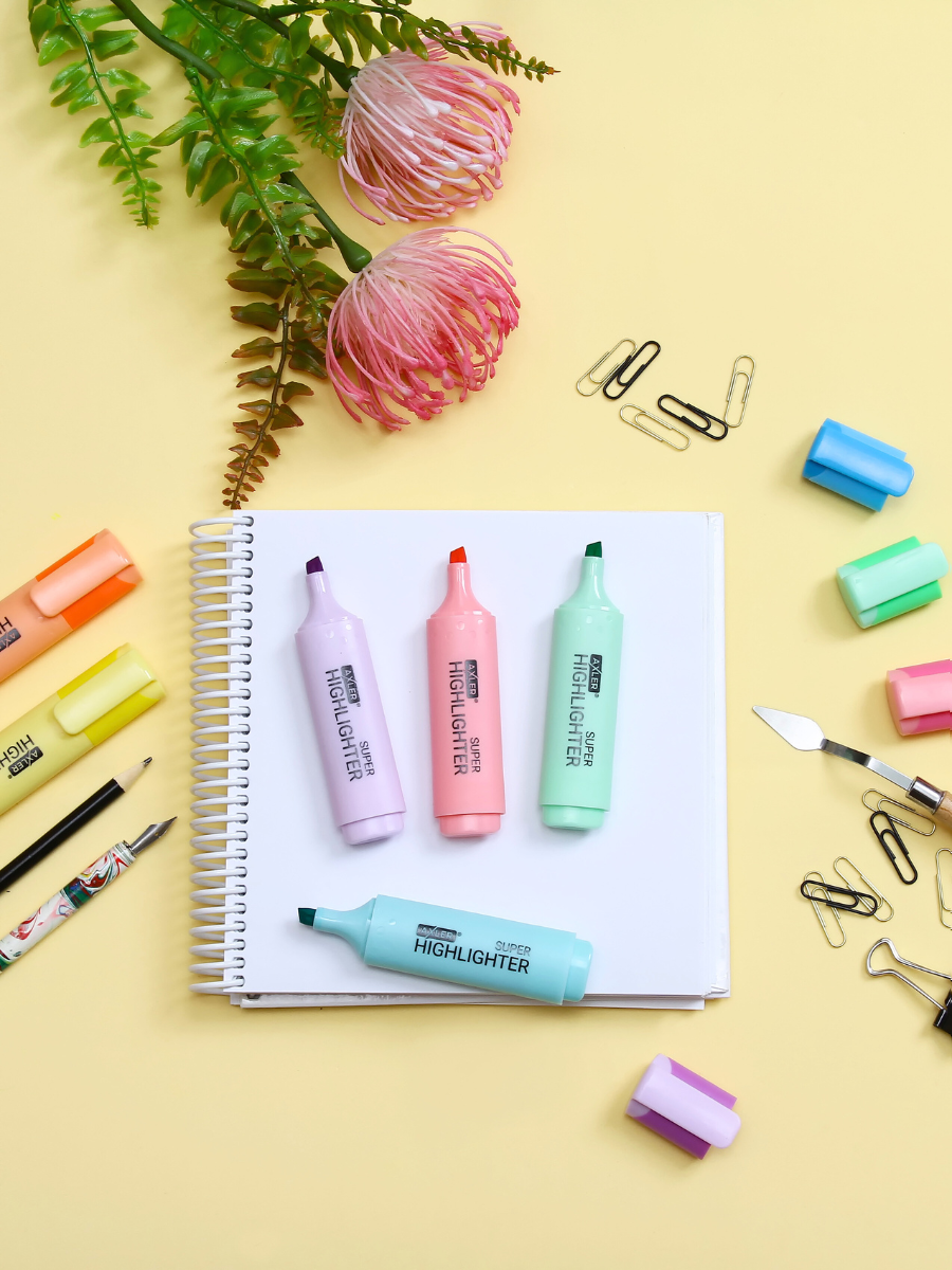 Текстовыделители AXLER 6 шт. - фото 14