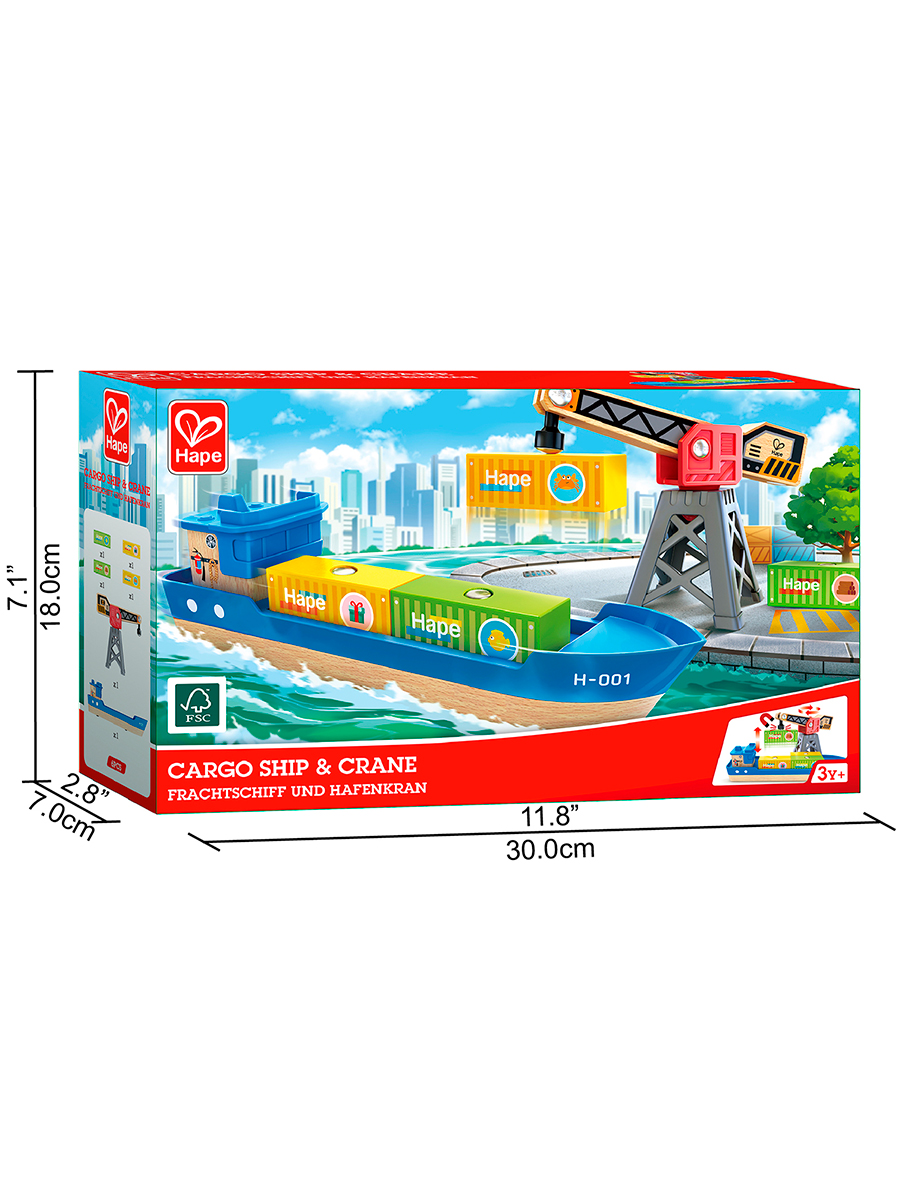 Набор железнодорожный Hape 30 см E3792_HP - фото 10
