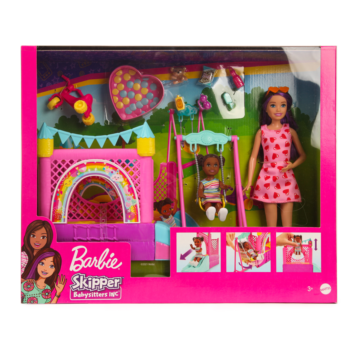 Кукла модельная Barbie HHB67 - фото 10