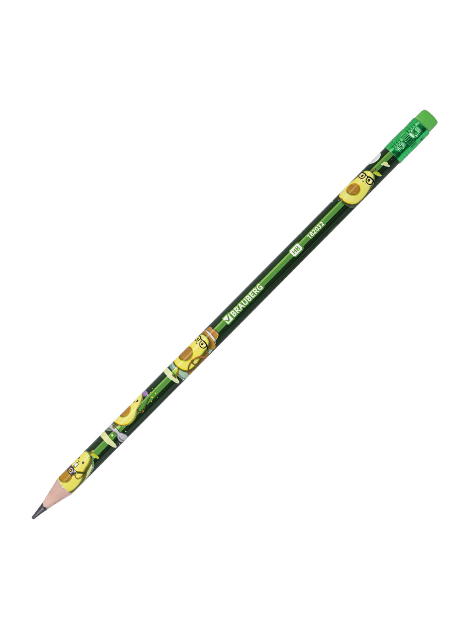 Карандаши чернографитные Brauberg 12 шт. - фото 6