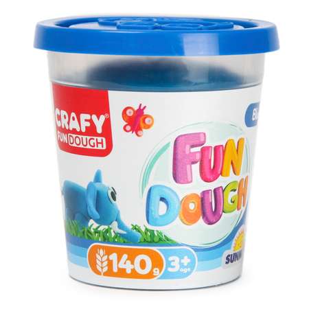 Масса для лепки CRAFY 4 цв.