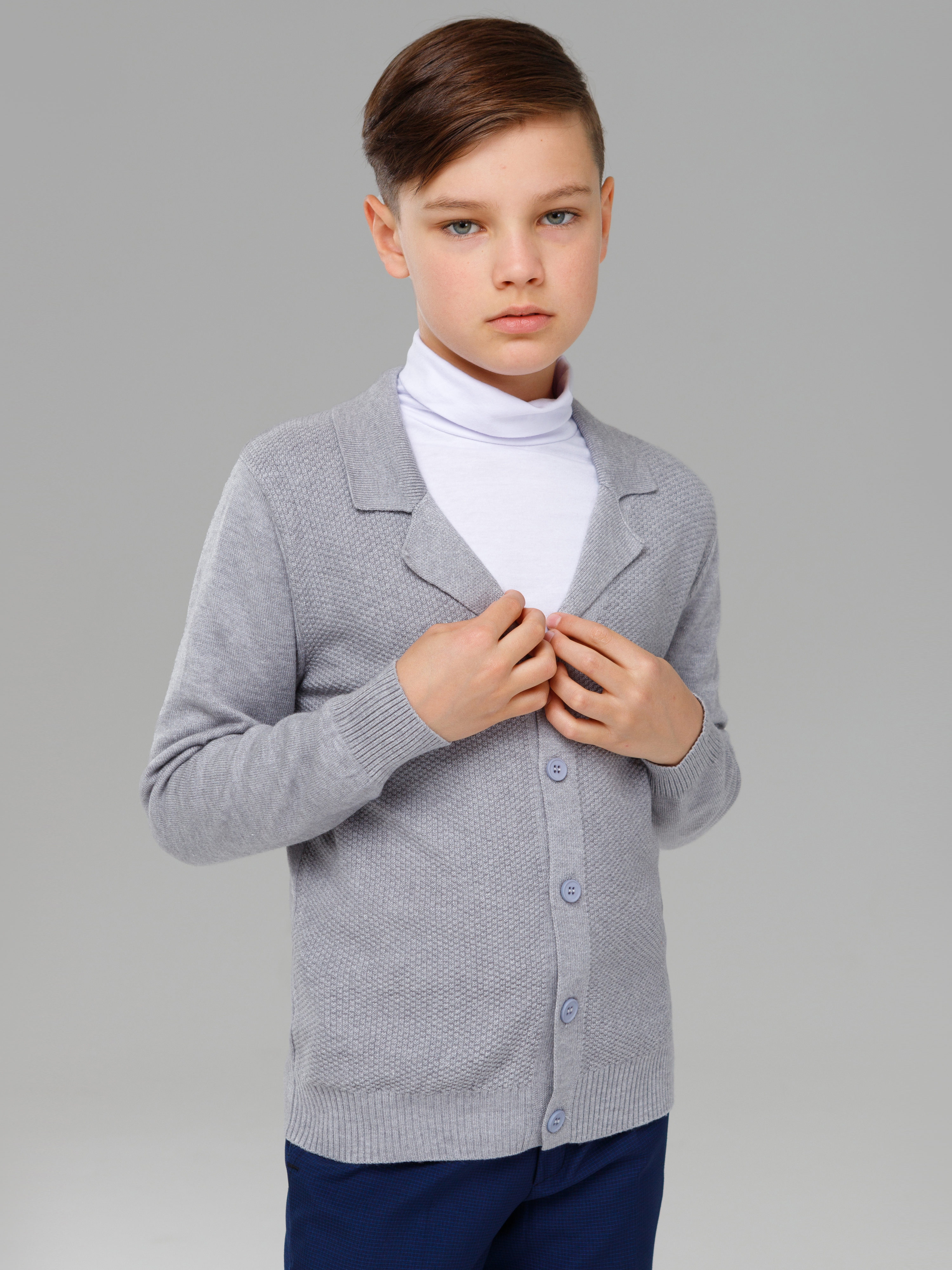 Кардиган СИНЯЯ МОДА VEGAMY5002A-B39 - фото 1