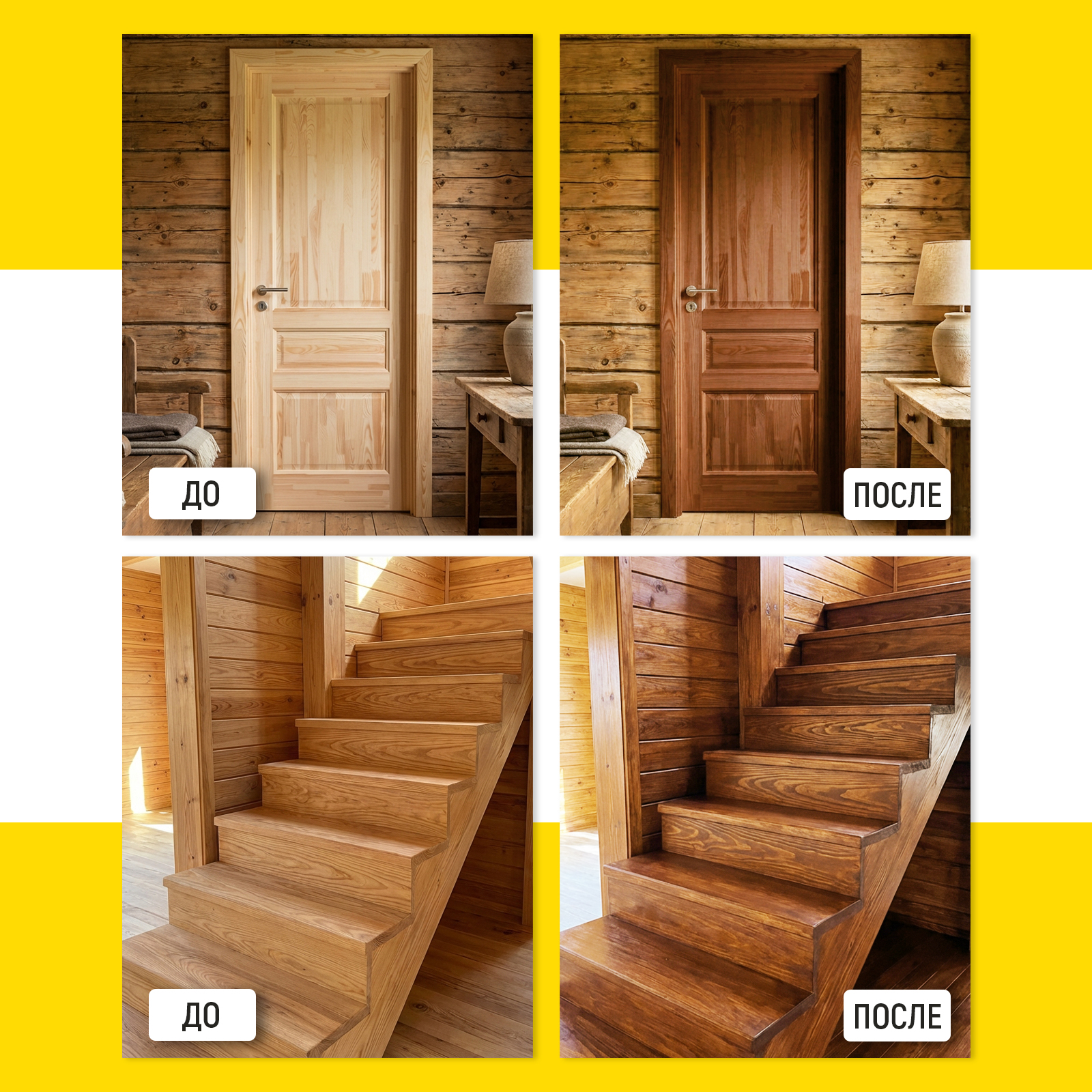 Морилка для дерева WALNUT Тик 500 мл - фото 10