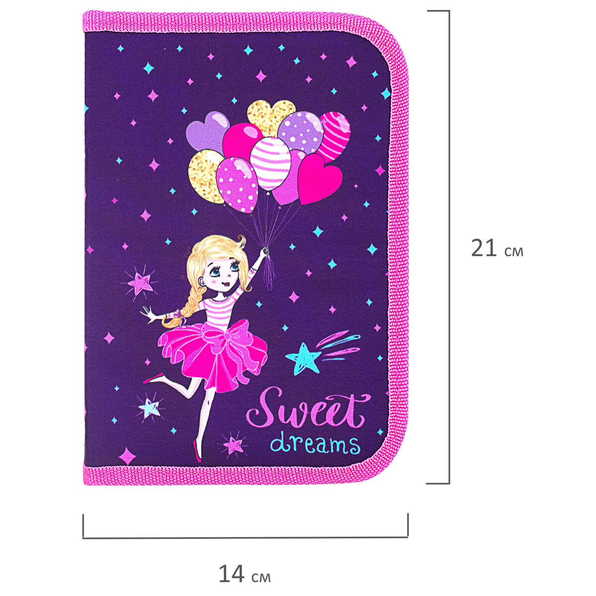 Пенал книжка Brauberg Sweet dream - фото 11