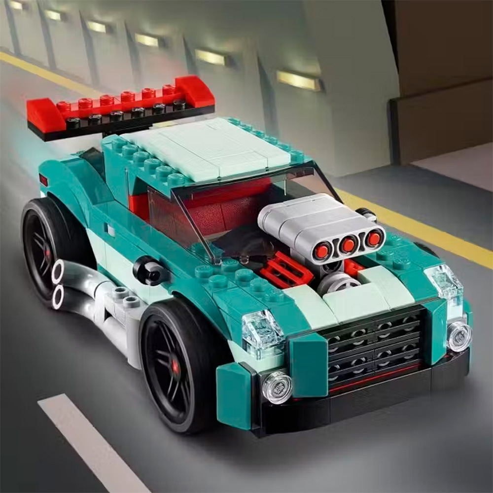 Конструктор LEGO Creator Уличные гонки 258 дет. - фото 4