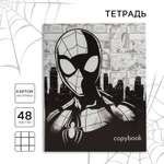 Общая тетрадь Marvel клетка 48 лист.