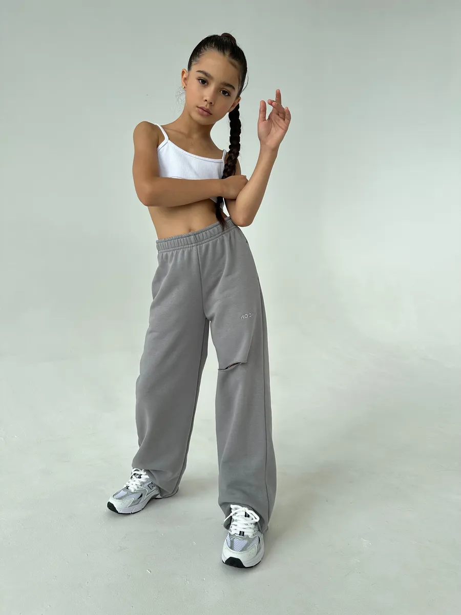 Брюки ROOMY ESSENCE STREETjog/grey - фото 5