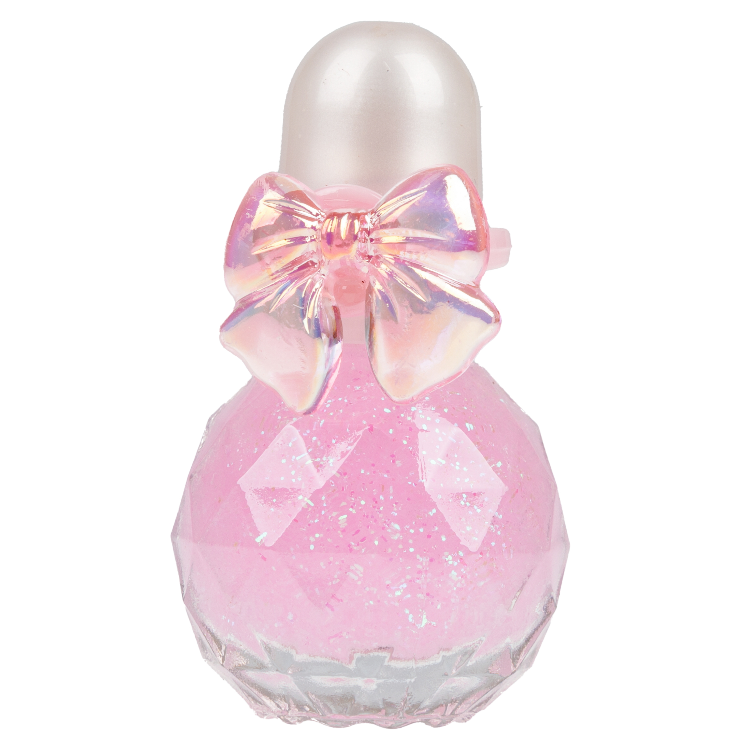 Лак для ногтей LUKKY Diamond Confetti peel-off с колечком розовый 4,5 мл - фото 2