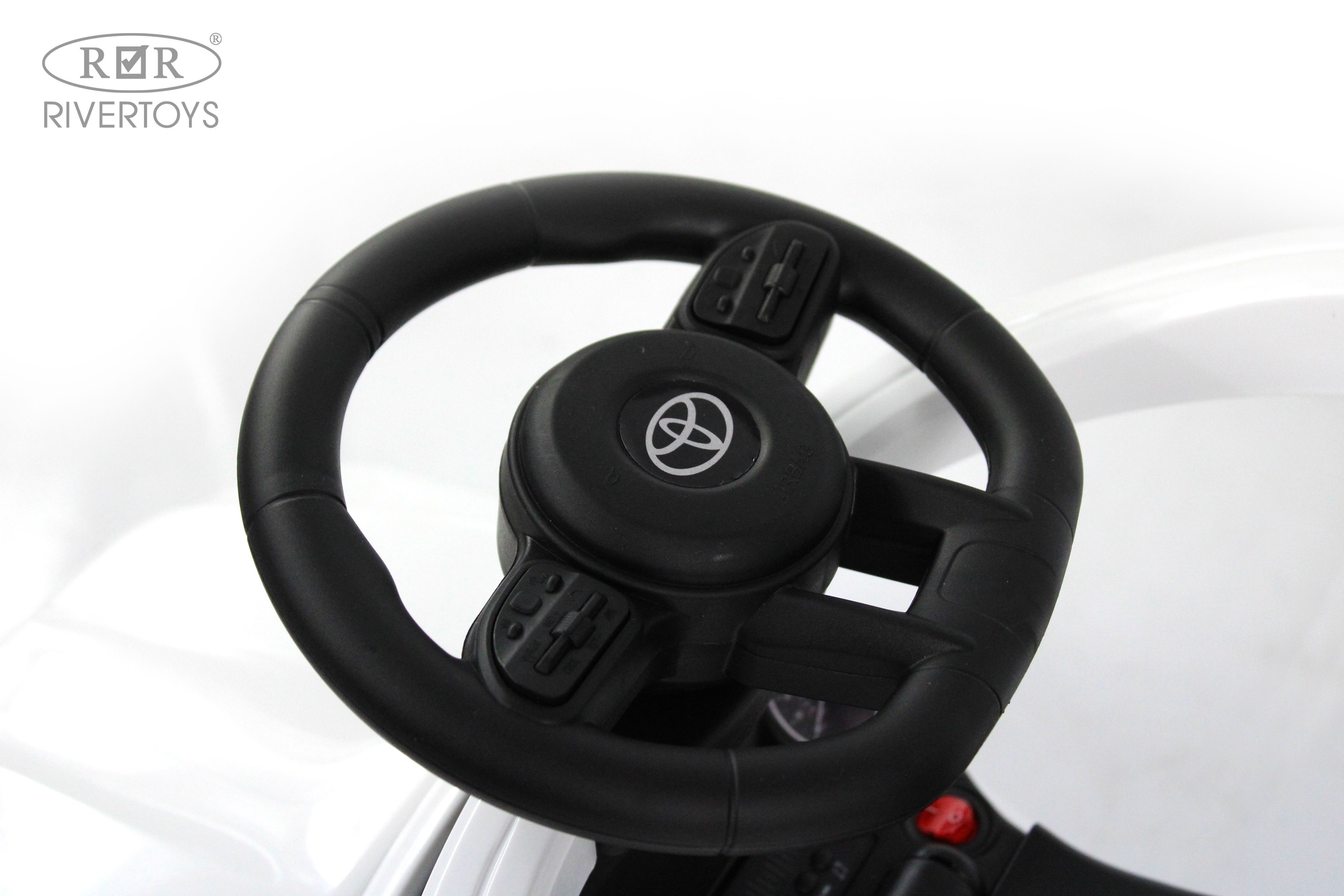 Каталка RIVERTOYS Z002ZZ-C-WHITE белый - фото 15