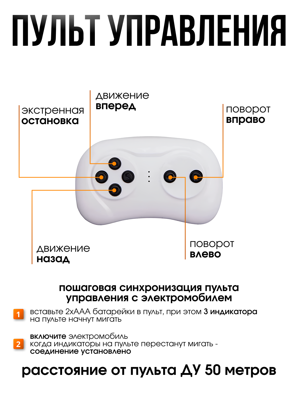 Электромобиль TOMMY Hummer HD-7 С пультом ДУ - фото 8