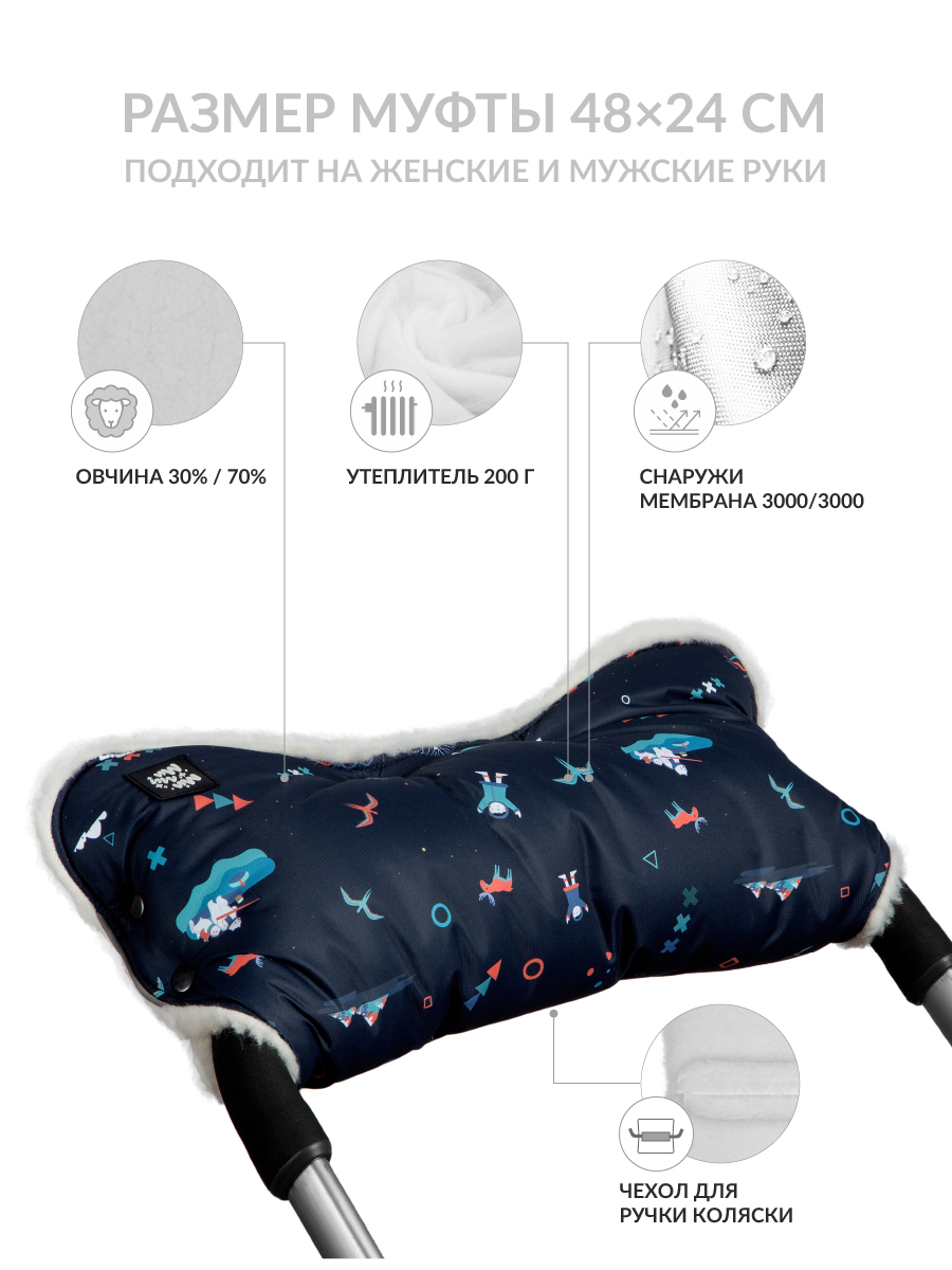 Муфта Mimimi М622СеверноеСияние - фото 2
