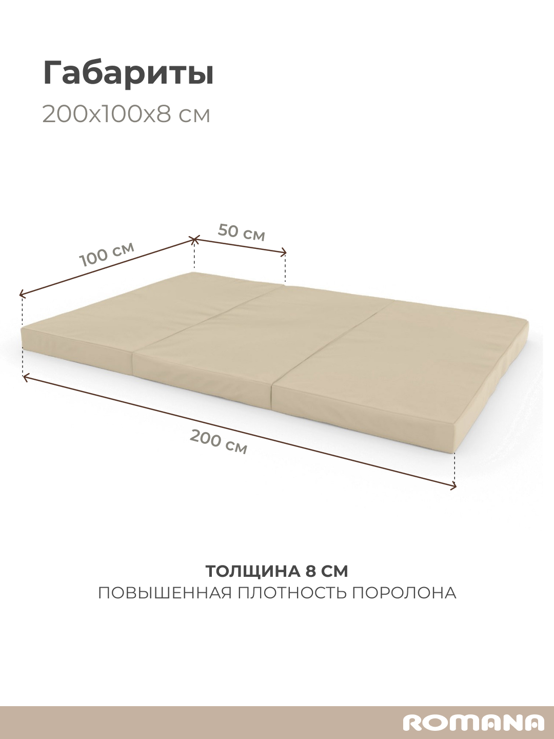 Мягкий щит ROMANA четверной - фото 2