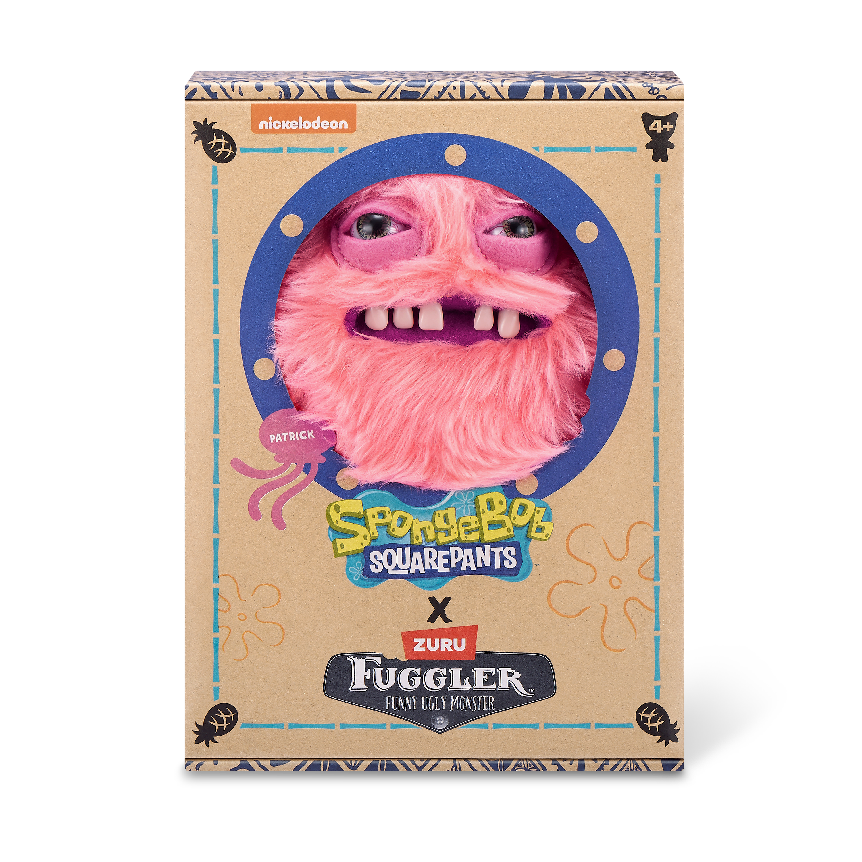 Мягкая игрушка Zuru FUGGLER Спанч Боб Патрик - фото 8