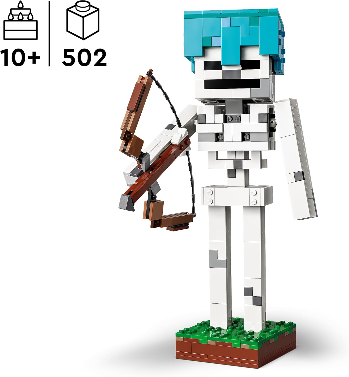 Конструктор LEGO Minecraft Скелет 502 дет. - фото 4