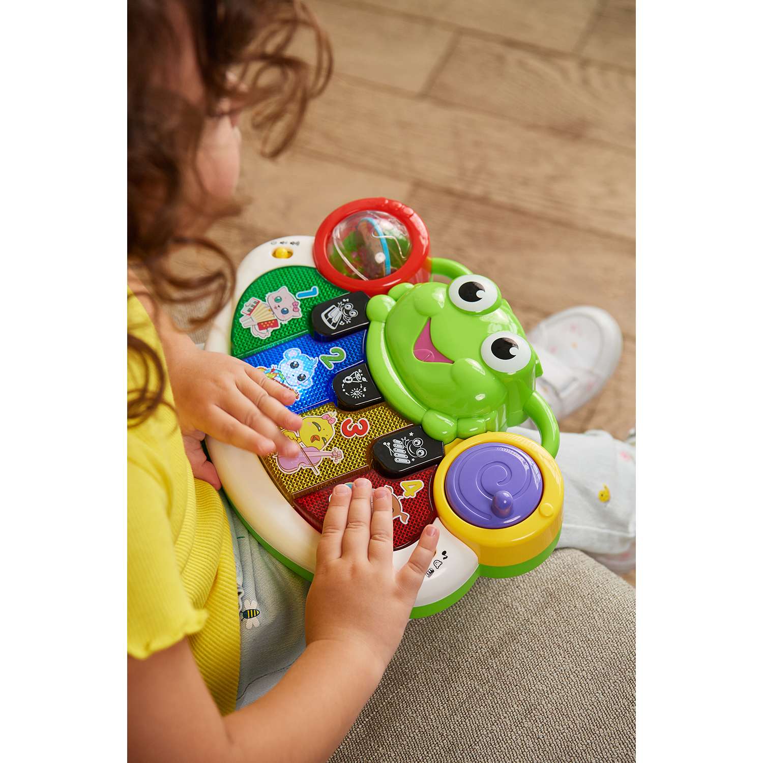 Игрушка музыкальная BabyGo Лягушка пианино - фото 4