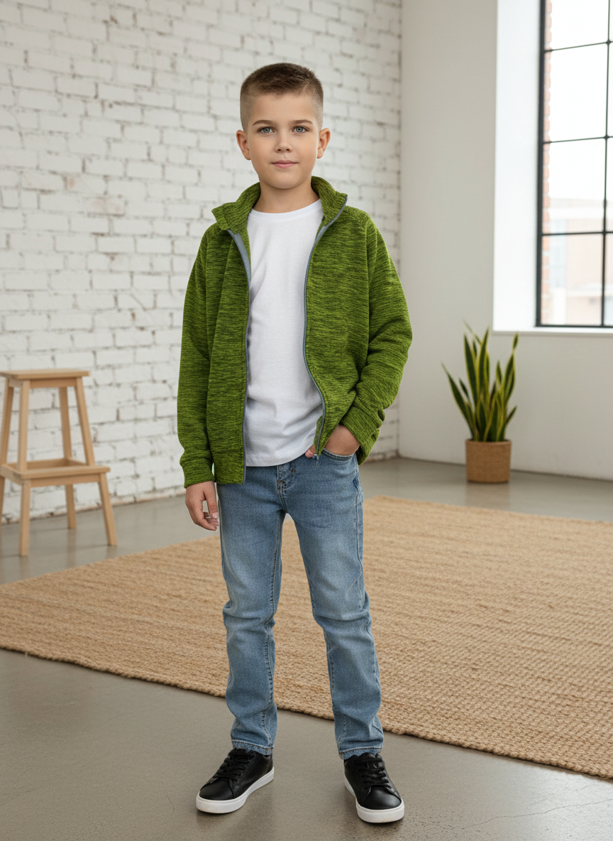 Толстовка Утенок 689/1кт салат - фото 1