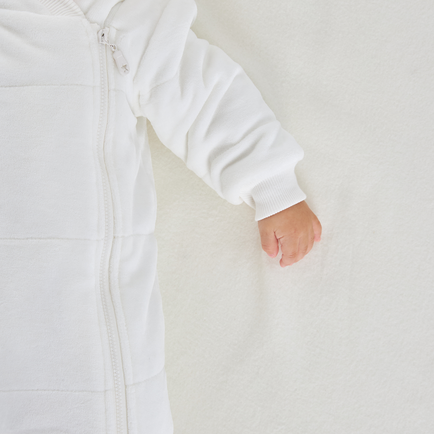 Комбинезон утепленный Lucky Child 142-72/молочный/0-2 - фото 8