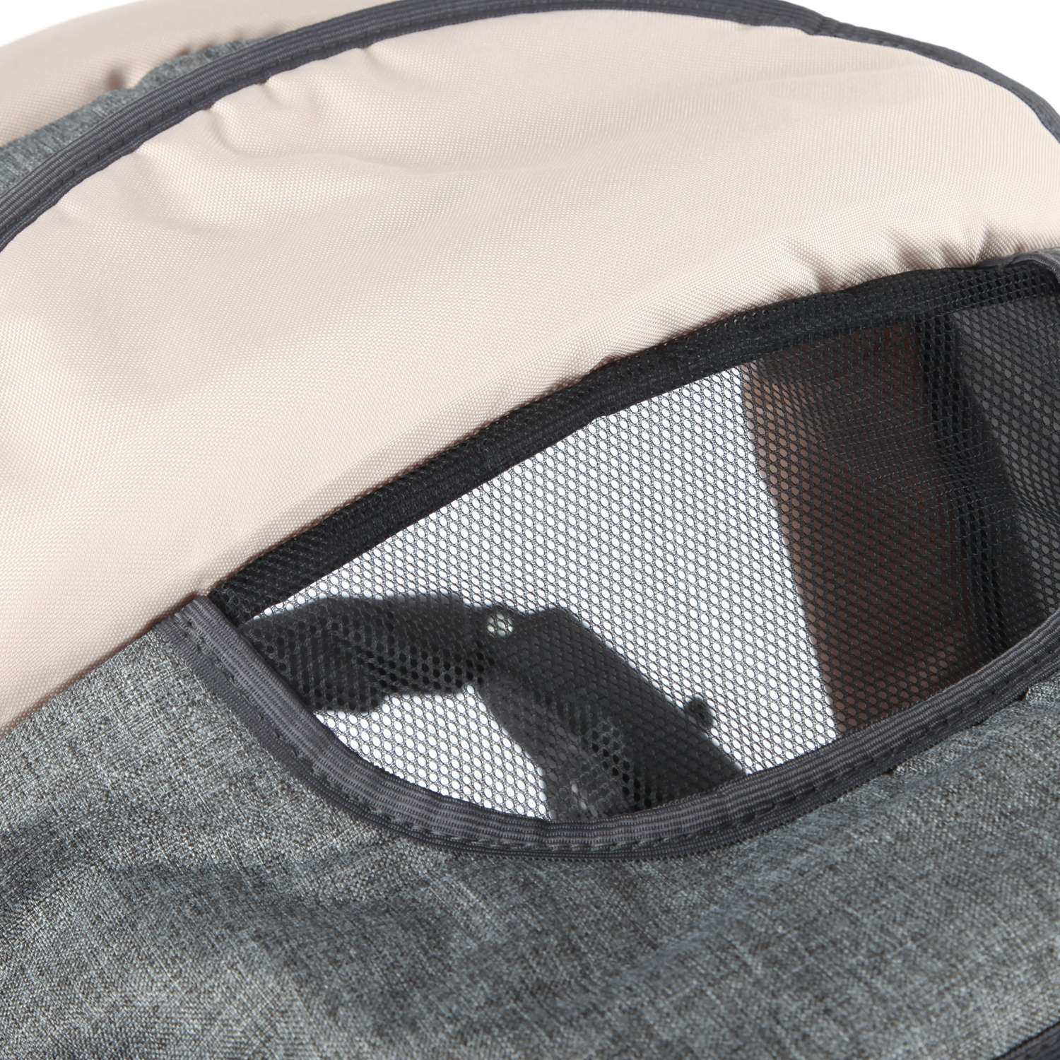 Коляска трансформер Babyton Pillo Grey-Beige - фото 12
