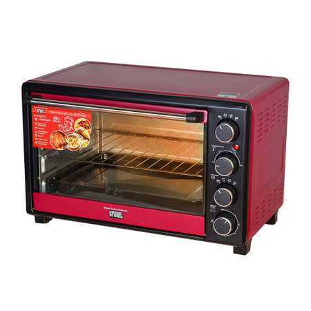 Мини-печь GFGRIL GFO-30 Grill Plus цвет красный