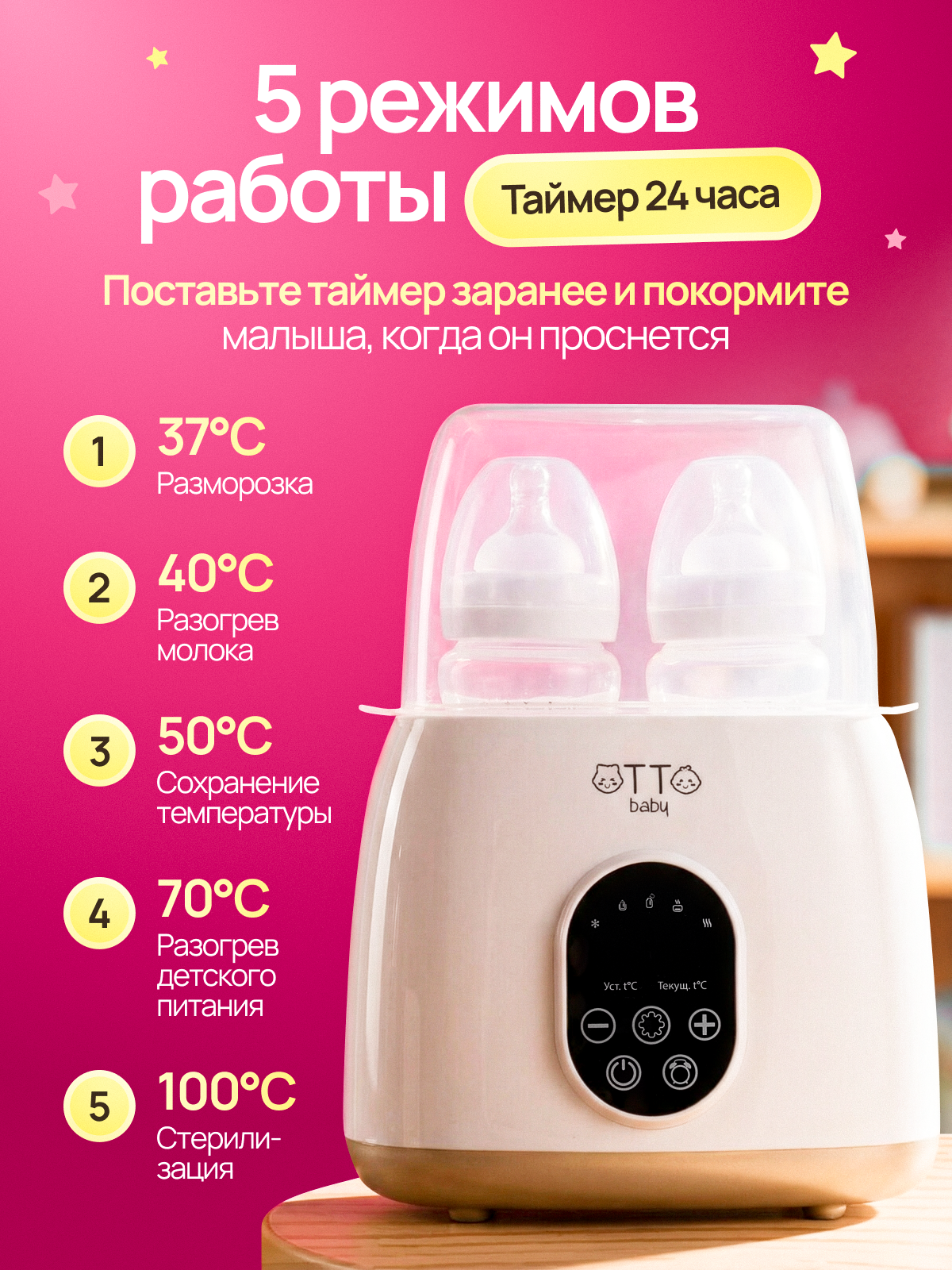 Подогреватель, стерилизатор Otto Baby - фото 2