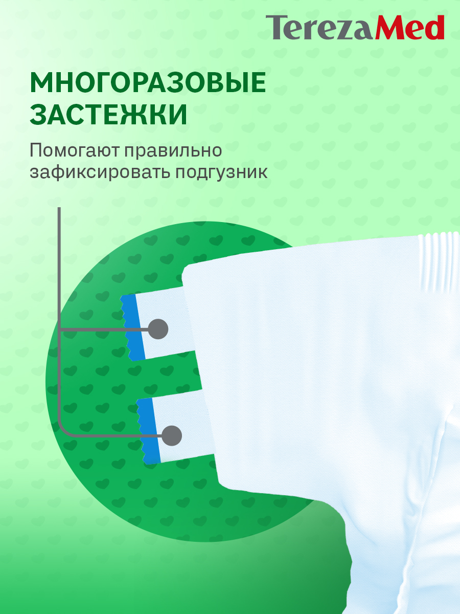 Подгузники для взрослых TerezaMed L 30 шт. - фото 4