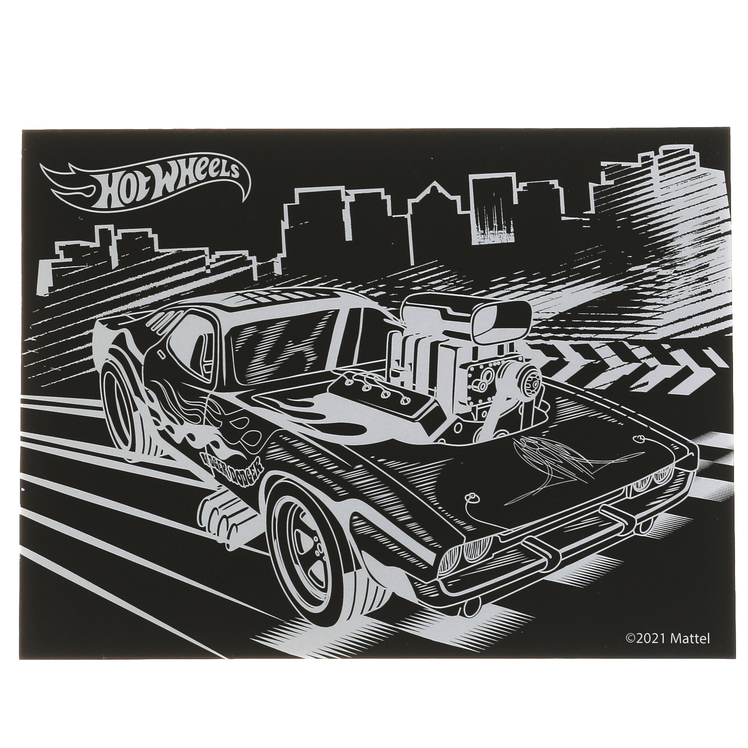 Гравюра МультиАРТ Hot Wheels - фото 2