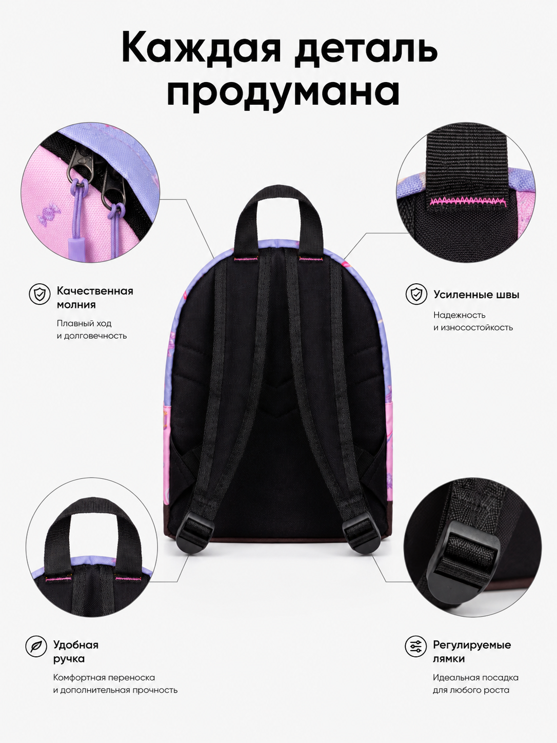 Рюкзак дошкольный Tallas Мишка - фото 4