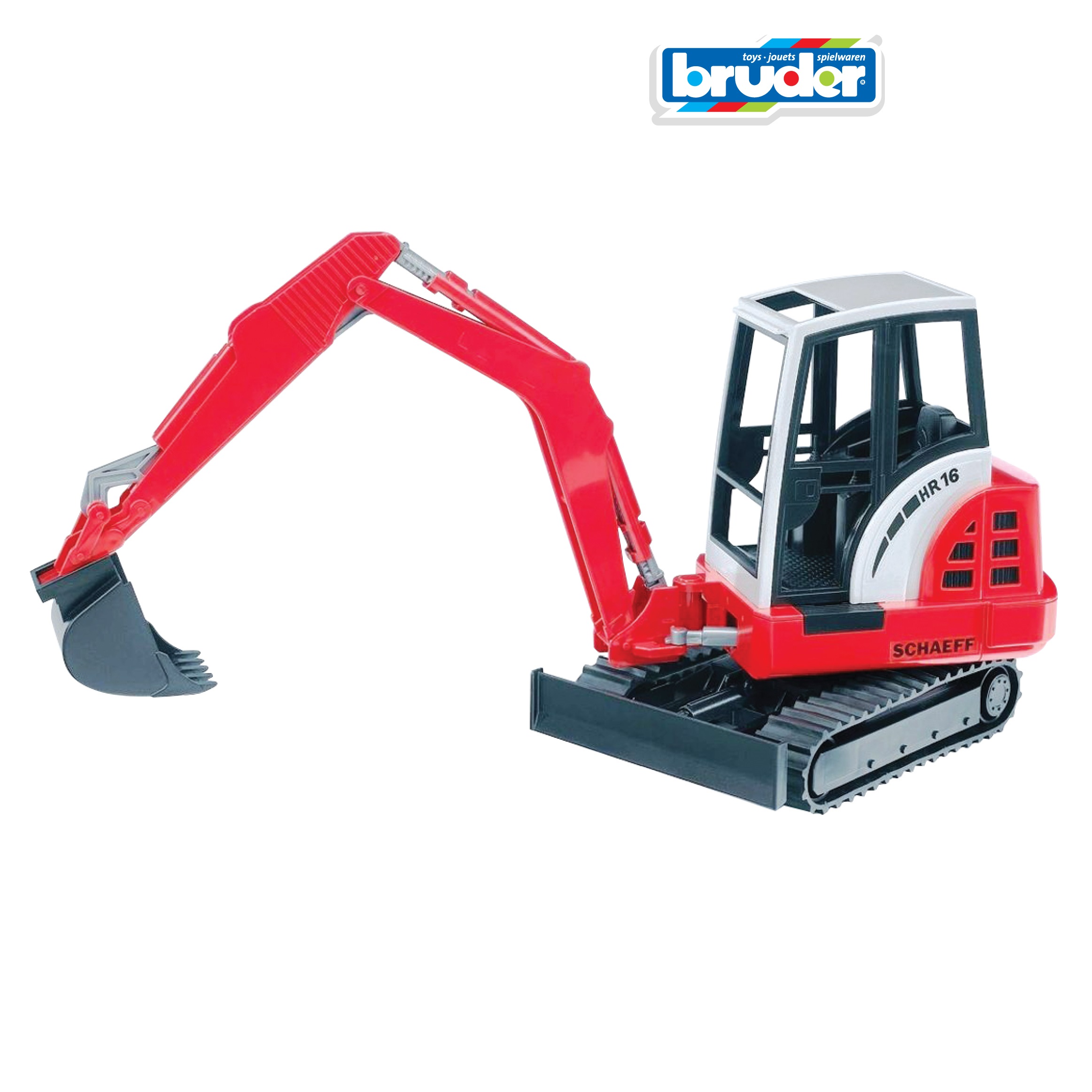 Экскаватор Bruder гусеничный Schaeff HR16 02-432 - фото 1