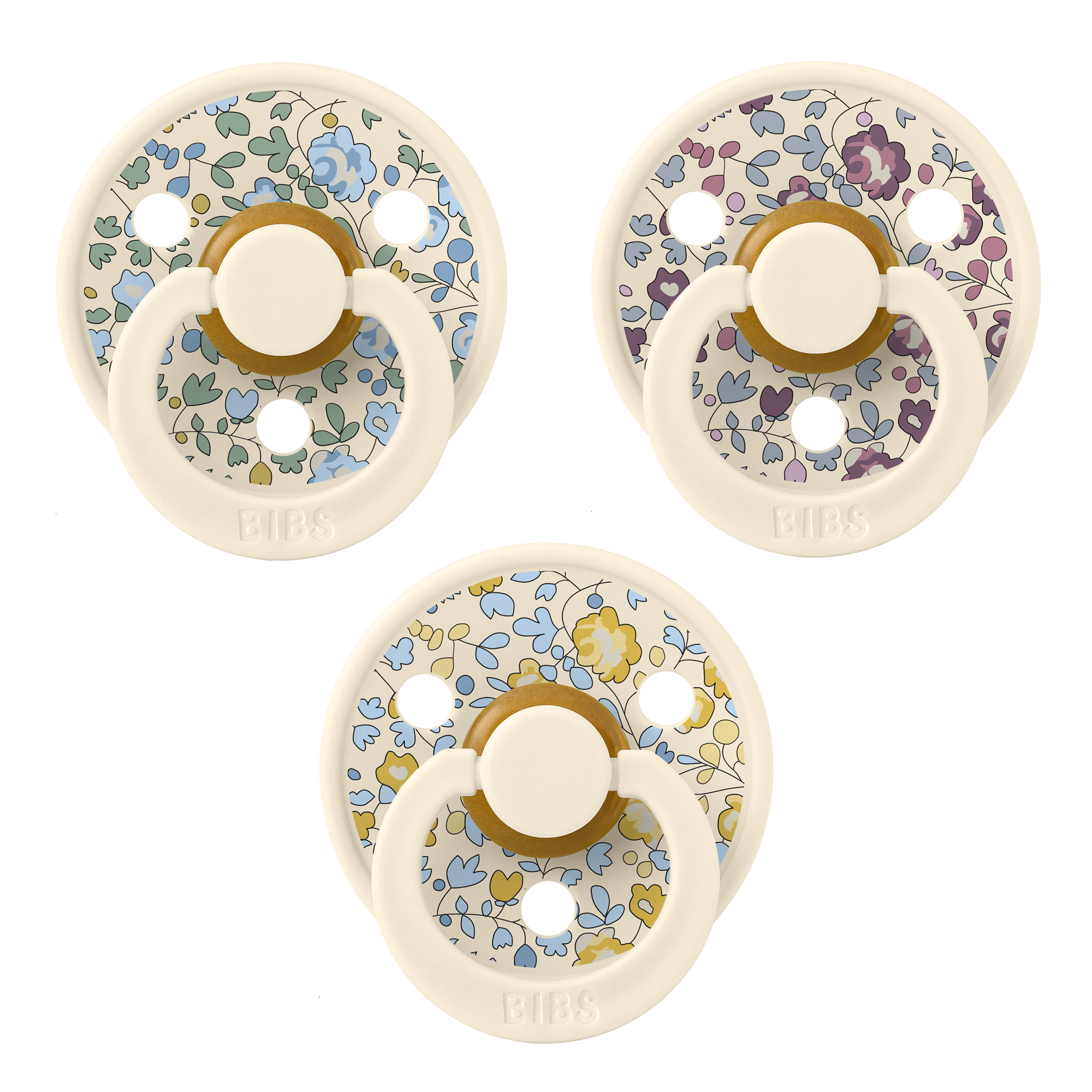 Пустышка BIBS от 0 мес. 3 шт. - фото 1