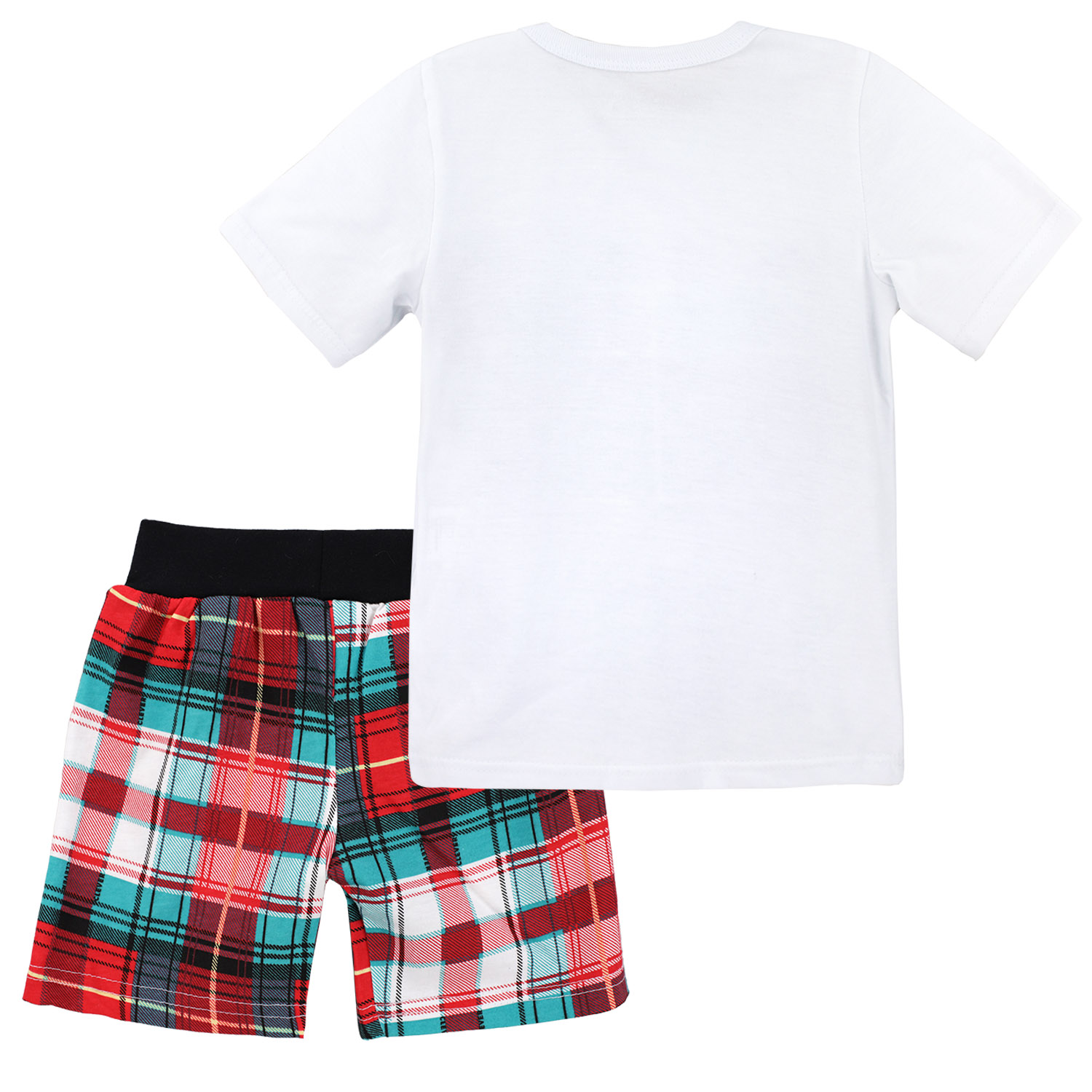 Костюм Babycollection ЦБ-00030254белый бирюзовый красный - фото 5