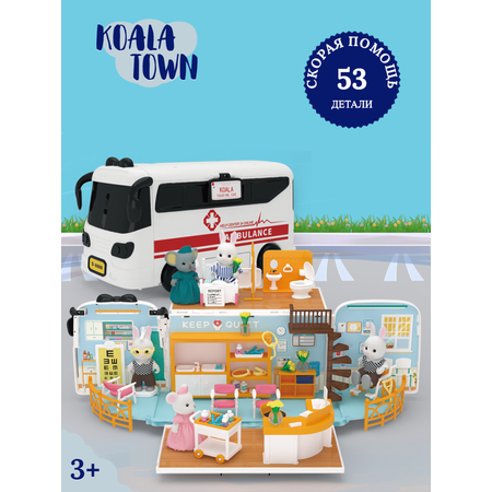 Домик для кукол SHARKTOYS с мебелью