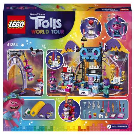 Конструктор LEGO Trolls Концерт в Рок-на-Вулкане блочный