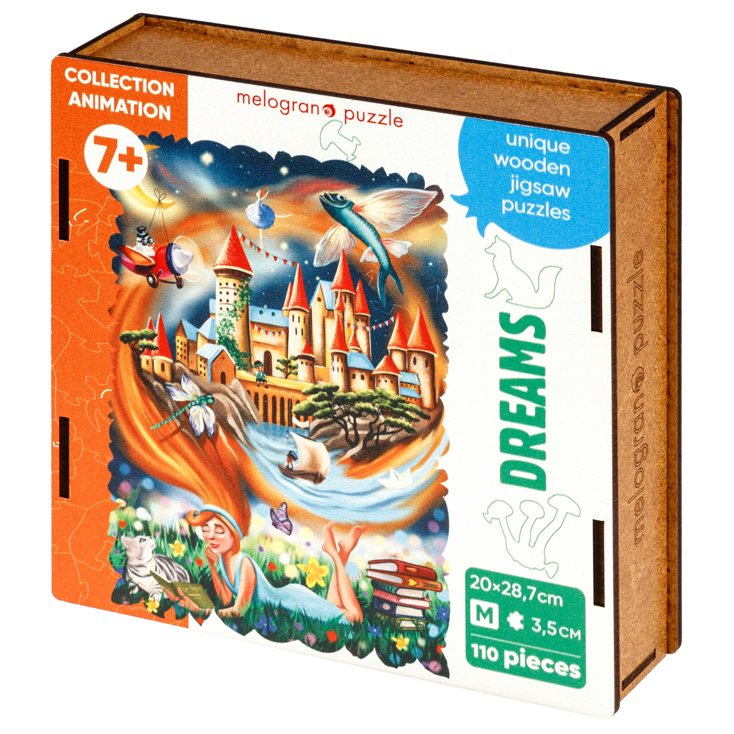 Пазл 1TOY Мечты 110 деталей деревянный - фото 7