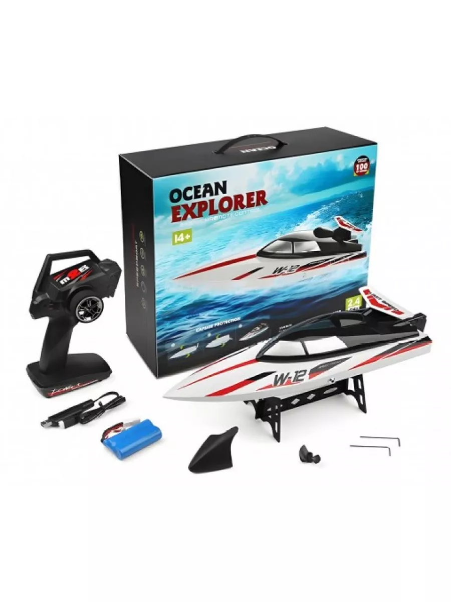 Катер РУ HuangBo Toys - фото 6