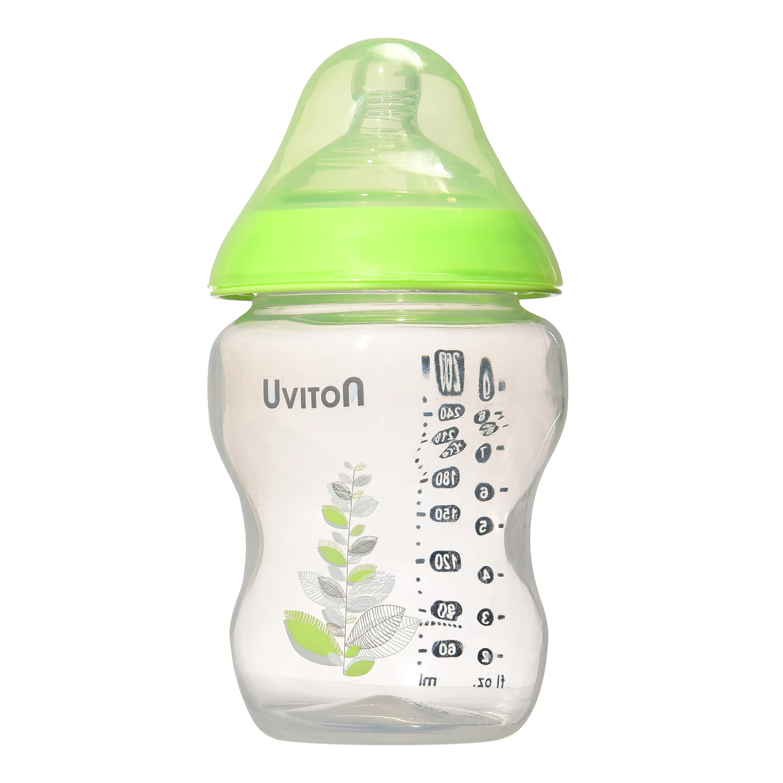 Бутылочка Uviton Anti-Colic 260 мл в ассортименте - фото 4