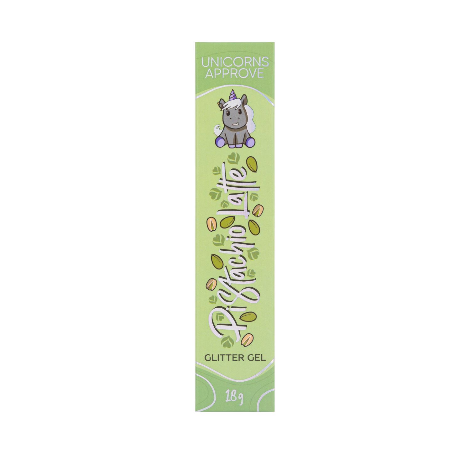 Глиттер-гель для лица и тела Unicorns Approve 002 Pistachio Latte LTA023790 - фото 1