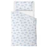 Комплект постельного белья Baby Nice Облака 4предмета Голубой H19/6BL