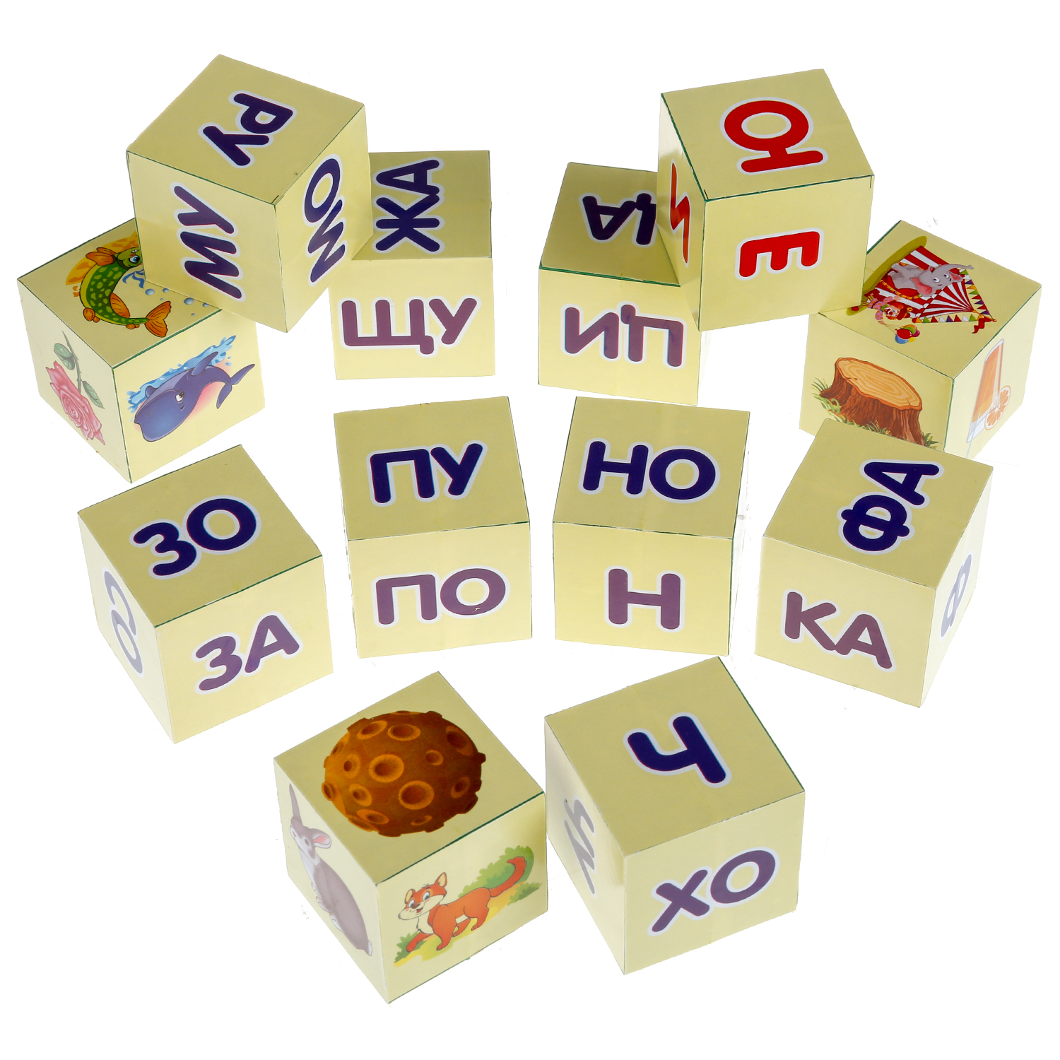Игрушка Играем вместе кубики - фото 2
