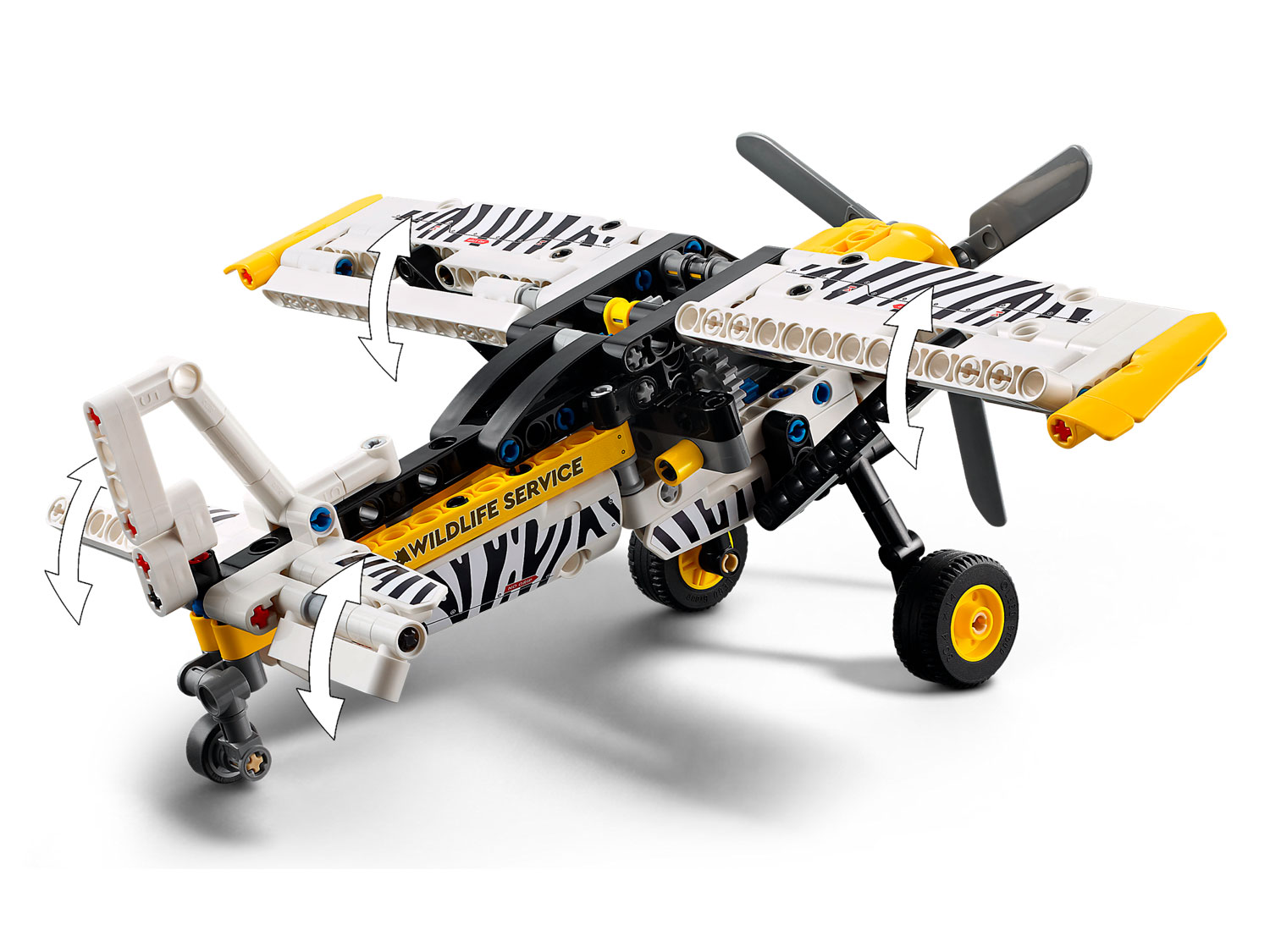 Конструктор LEGO Technic Легкомоторный самолет 42198 333 дет. - фото 4