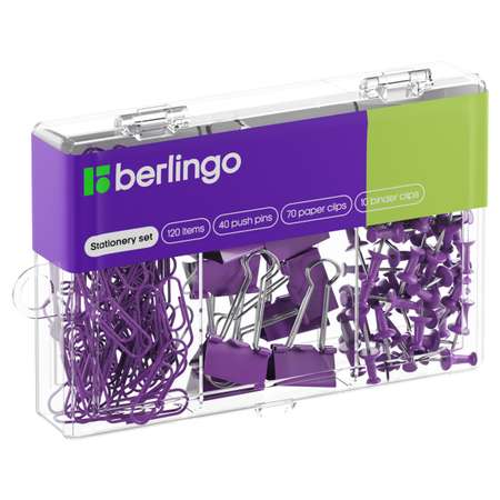 Скрепки BERLINGO 120 шт.