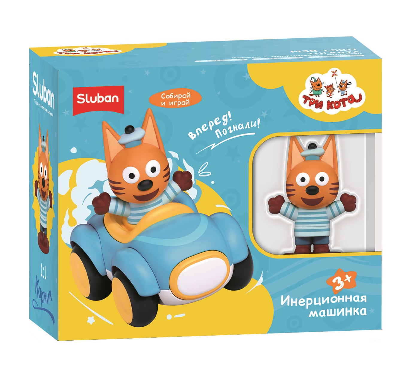 Конструктор SLUBAN Карамелька на машине - фото 5