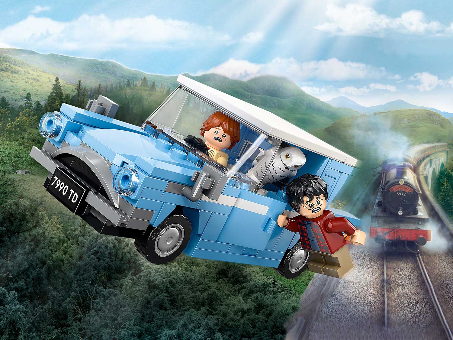 Конструктор LEGO Harry Potter Летающий Форд 76424 165 дет. - фото 7