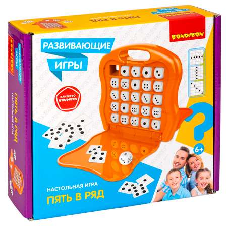 Настольная игра Bondibon головоломка Пять в ряд