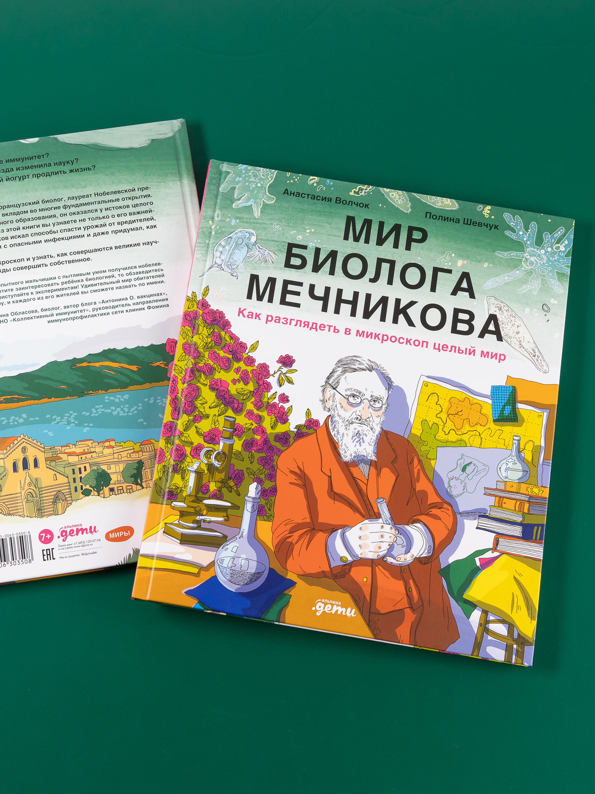 Книга Альпина. Дети Мир биолога Мечникова : Как разглядеть в микроскоп целый мир - фото 7