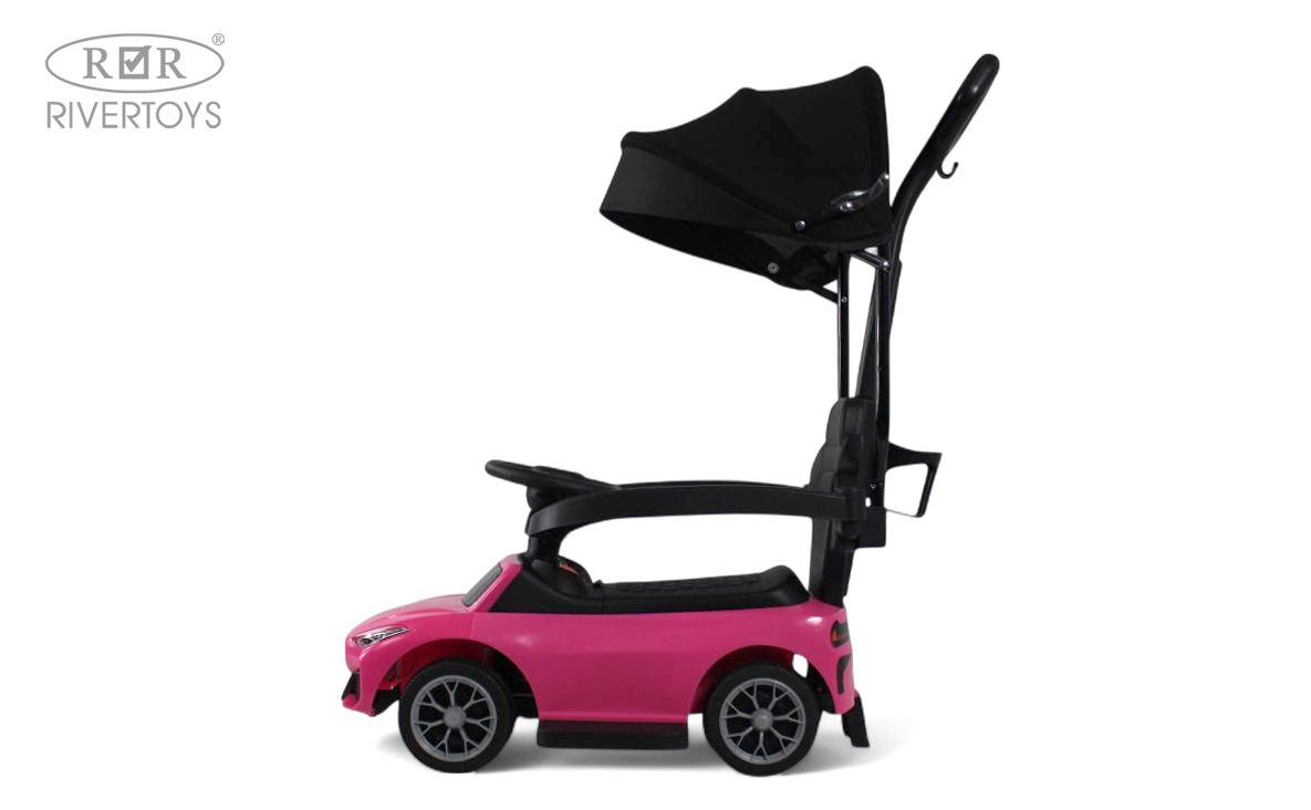 Каталка RIVERTOYS Z005ZZ-B-PINK розовый - фото 4