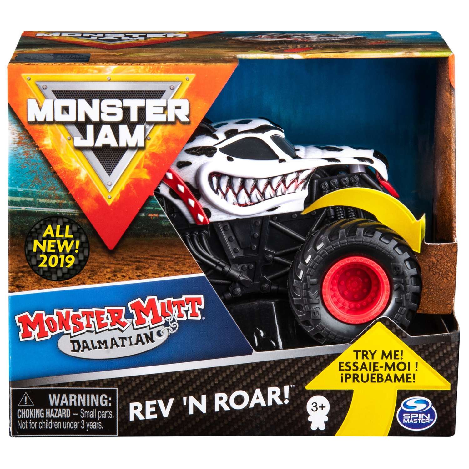 Автомобиль Monster Jam Monster Mtt Dalmtin 1:43 6053252.0 - фото 2