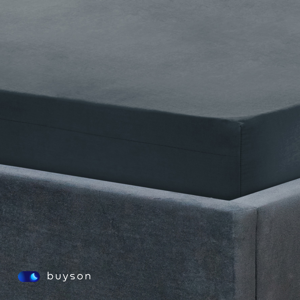 Простыня buyson BuyDream 200 x 220 см 1 шт. - фото 3