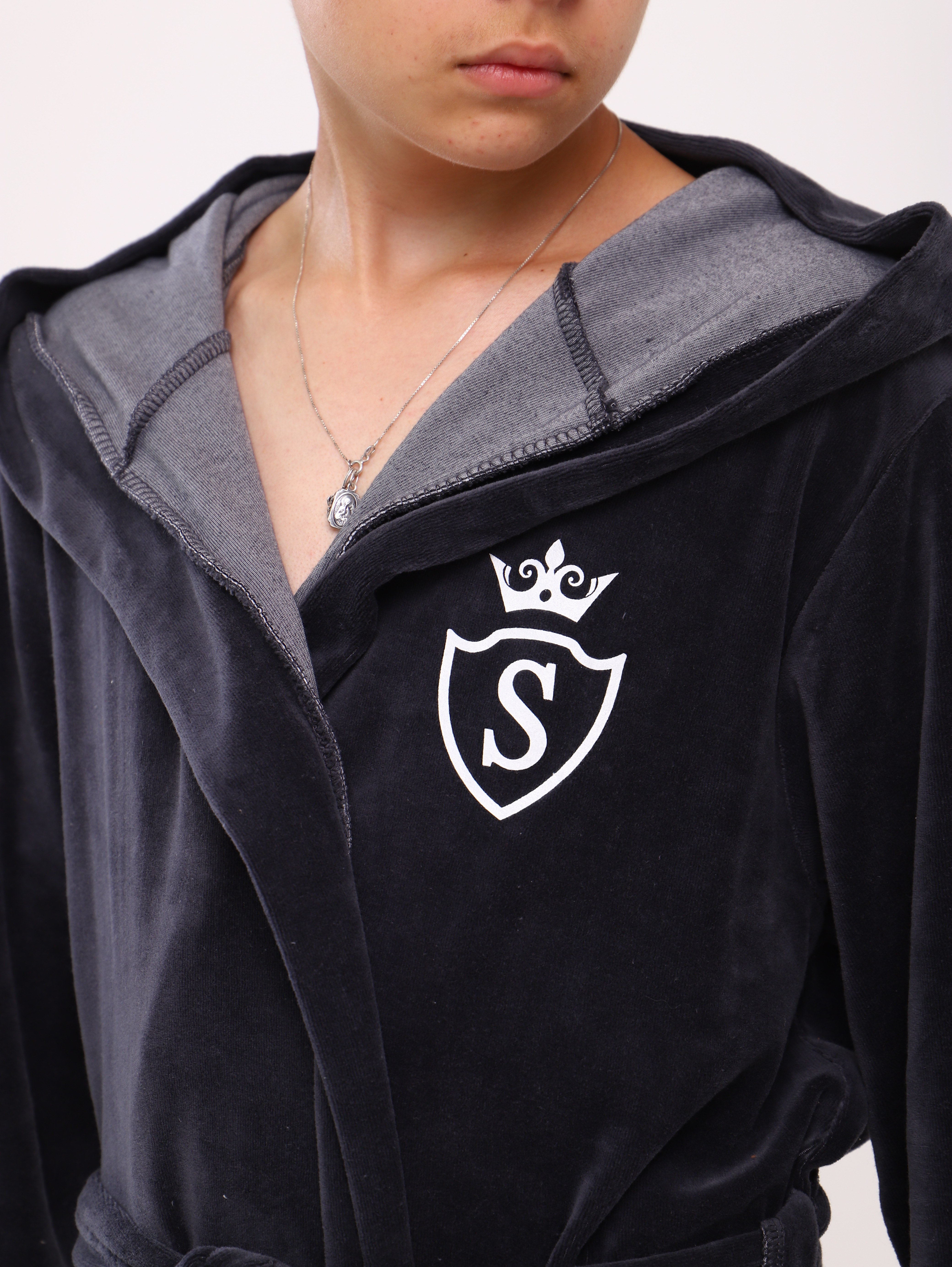 Халат ЛАДОШКИ Халат Самсон графит - фото 13